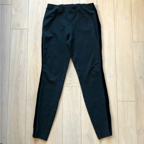Polo Ralph Lauren Velvet Line Slim Fit Pants in Black Women’s Size 12 - Picture 1 of 12